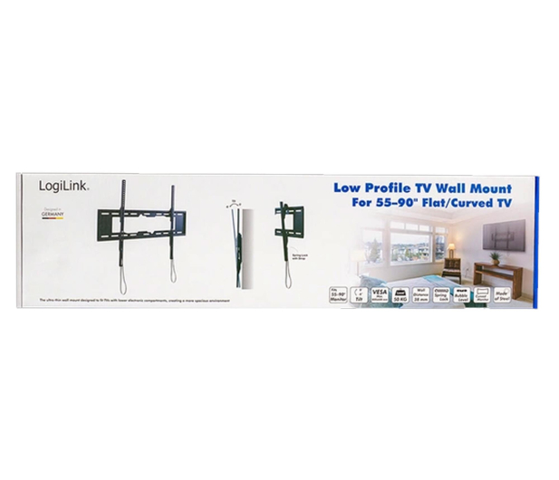 LogiLink Uchwyt ścienny do TV 55-90 cali max 50kg - 1584133 - zdjęcie 8
